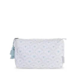 Sophie Allport Bags-Bees & Leaves Quilted Cotton Make up Bag
