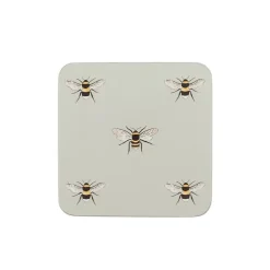 Sophie Allport Tea|Coasters-Bees Coasters- Set of 4