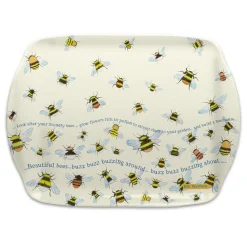 Emma Ball Tea|Trays-Bees Melamine Medium Tray