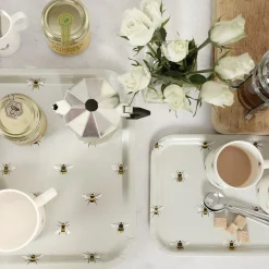 Sophie Allport Tea|Trays-Bees Small Tray