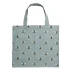 Sophie Allport Tea|Bags-Bees Teal Folding Shopping Bag