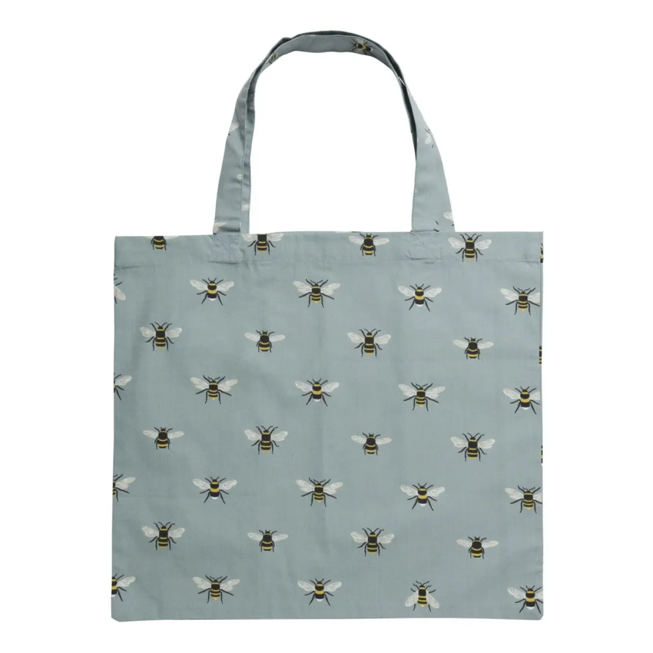 Sophie Allport Tea|Bags-Bees Teal Folding Shopping Bag