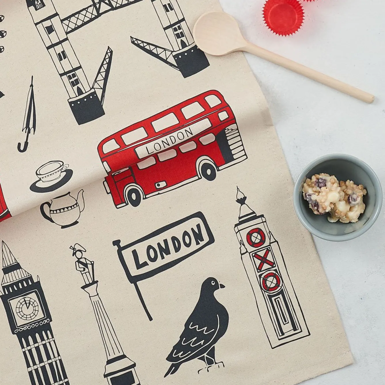 Victoria Eggs Tea|Tea Towels-Big Smoke Tea Towel