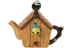 Ceramic Inspirations Tea|Teapots-Bird Box One Cup Teapot