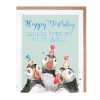 Wrendale Designs Greeting Cards-'Birthday Candles' Puffin Birthday Greetings Card