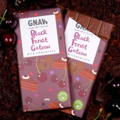 Gnaw Chocolate Chocolate-Black Forest Gateau Milk Chocolate Bar