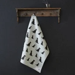 Sweet William Tea|Tea Towels-Black Labrador Tea Towel