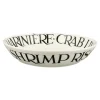 Emma Bridgewater Bowls & Dishes-Black Toast Crab Linguini Medium Pasta Bowl