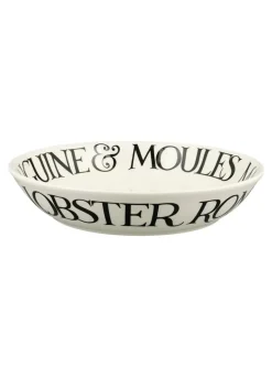 Emma Bridgewater Bowls & Dishes-Black Toast Crab Linguini Medium Pasta Bowl