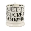 Emma Bridgewater Whimsical-Black Toast Cream Tea 1/2 Pint Mug
