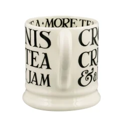 Emma Bridgewater Whimsical-Black Toast Cream Tea 1/2 Pint Mug