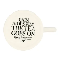 Emma Bridgewater Whimsical-Black Toast Cream Tea 1/2 Pint Mug