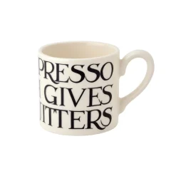 Emma Bridgewater Whimsical-Black Toast Espresso Mug