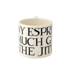 Emma Bridgewater Whimsical-Black Toast Espresso Mug
