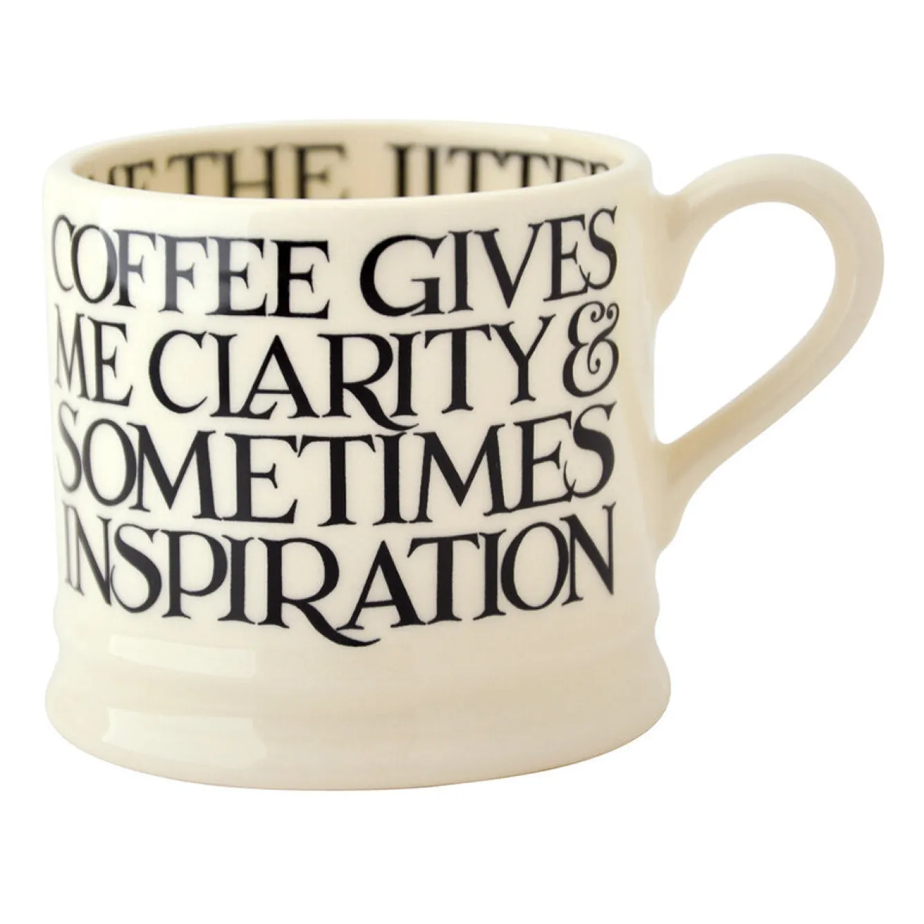 Emma Bridgewater Whimsical-Black Toast Small Mug