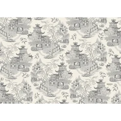 Burleigh Placemats-Black Willow Pad of 18 Paper Placemats