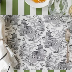 Burleigh Placemats-Black Willow Pad of 18 Paper Placemats