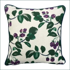 Corinne Alexander Pillows & Throws-Blackberry Pillow