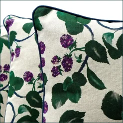 Corinne Alexander Pillows & Throws-Blackberry Pillow