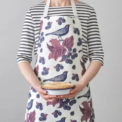 Thornback & Peel Aprons-Blackbird & Bramble Apron