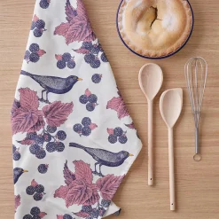Thornback & Peel Tea|Tea Towels-Blackbird & Bramble Tea Towel