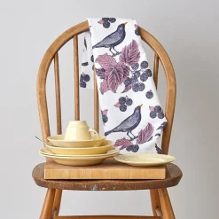 Thornback & Peel Tea|Tea Towels-Blackbird & Bramble Tea Towel