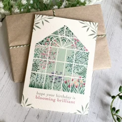 Becky Amelia Greeting Cards-Blooming Birthday Greeting Card