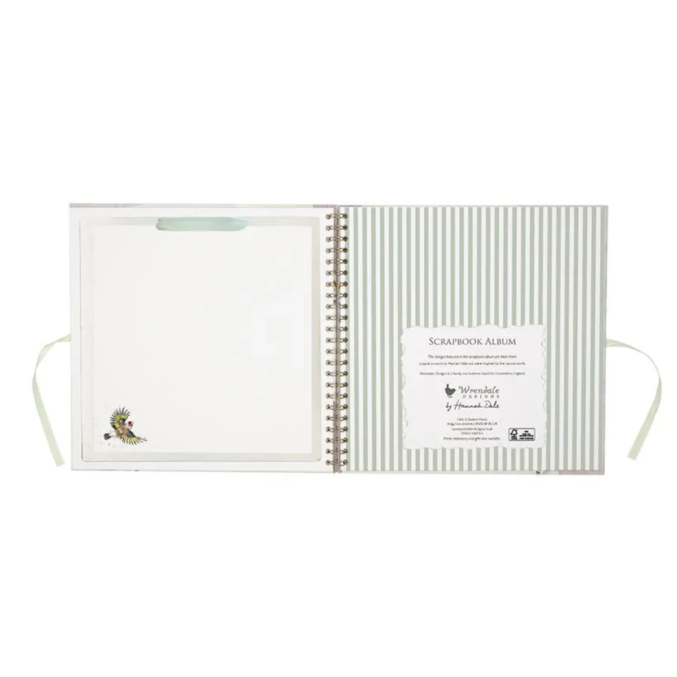 Wrendale Designs Stationery|Crafts-'Blooming with Love' Spaniel Scrapbook Album