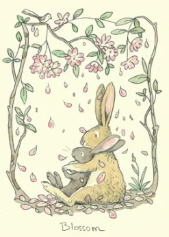 Two Bad Mice Greeting Cards-Blossom Greetings Card