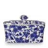 Burleigh Butter Dishes-Blue Arden Butter Dish