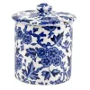 Burleigh Jam Pots-Blue Arden Covered Jam/Sugar Pot