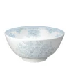 Burleigh Bowls & Dishes-Blue Asiatic Pheasants Large Footed Bowl