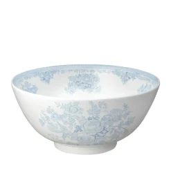 Burleigh Bowls & Dishes-Blue Asiatic Pheasants Large Footed Bowl