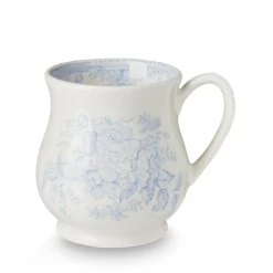 Burleigh Blues-Blue Asiatic Pheasants Sandringham Half Pint Mug