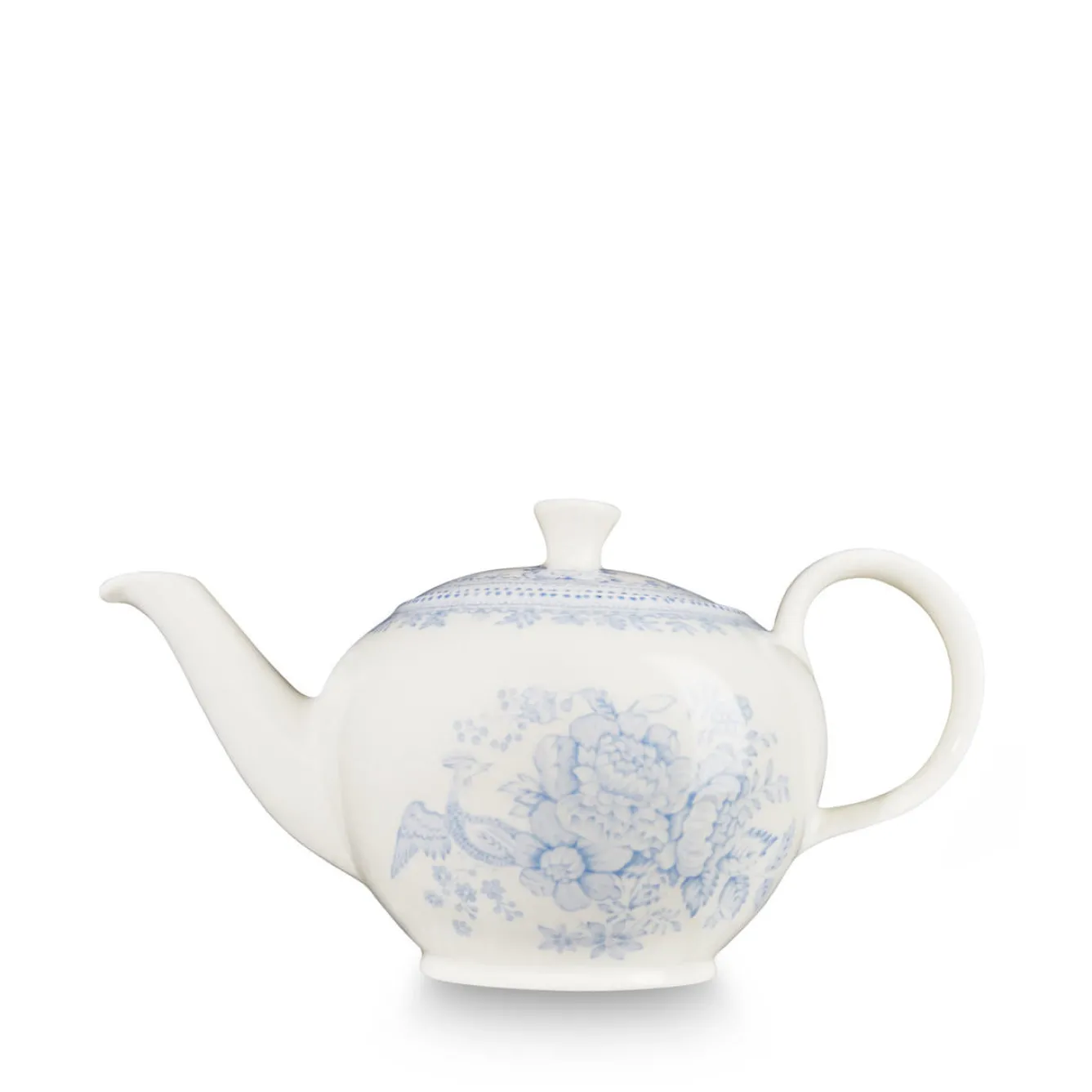 Burleigh Tea|Teapots-Blue Asiatic Pheasants Small Teapot