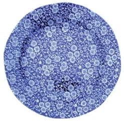 Burleigh Plates-Blue Calico 7 1/2 in Small Plate