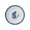 Burleigh Bowls & Dishes-Blue Calico Cats Cereal Bowl