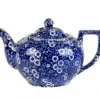 Burleigh Tea|Teapots-Blue Calico Teapot  Small