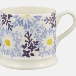 Emma Bridgewater Flowers & Garden-Blue Daisy Fields Small Mug