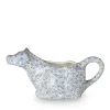 Burleigh Jugs-Blue Felicity Cow Creamer Boxed