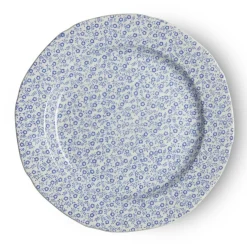 Burleigh Plates-Blue Felicity Medium Plate 8 1/2 in