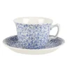 Burleigh Tea|Teacups-Blue Felicity Teacup and Saucer