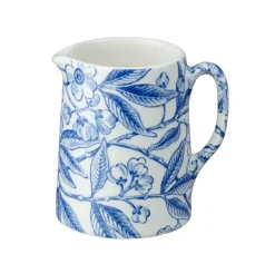 Burleigh Jugs-Blue Prunus Mini Tankard Jug