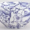 Burleigh Tea|Bowls & Dishes-Blue Prunus Small Sugar Bowl - 3.75in/9.5cm