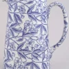 Burleigh Jugs-Blue Prunus Small Tankard Jug