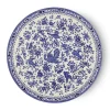 Burleigh Plates-Blue Regal Peacock Large Plate 10 in