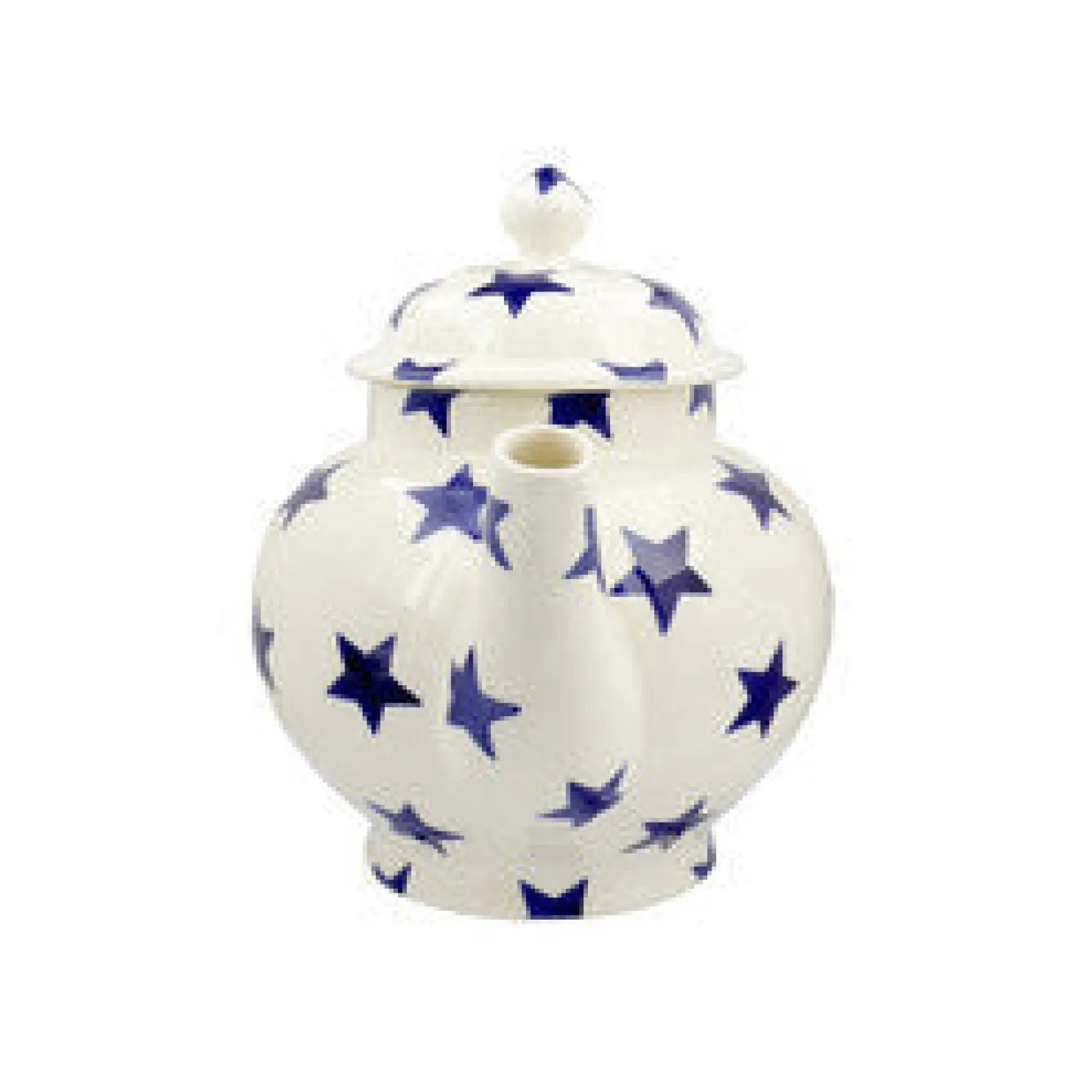 Emma Bridgewater Tea|Teapots-Blue Star 4 Mug Teapot Boxed