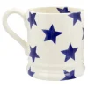 Emma Bridgewater Blues-Blue Star 1/2 Pint Mug