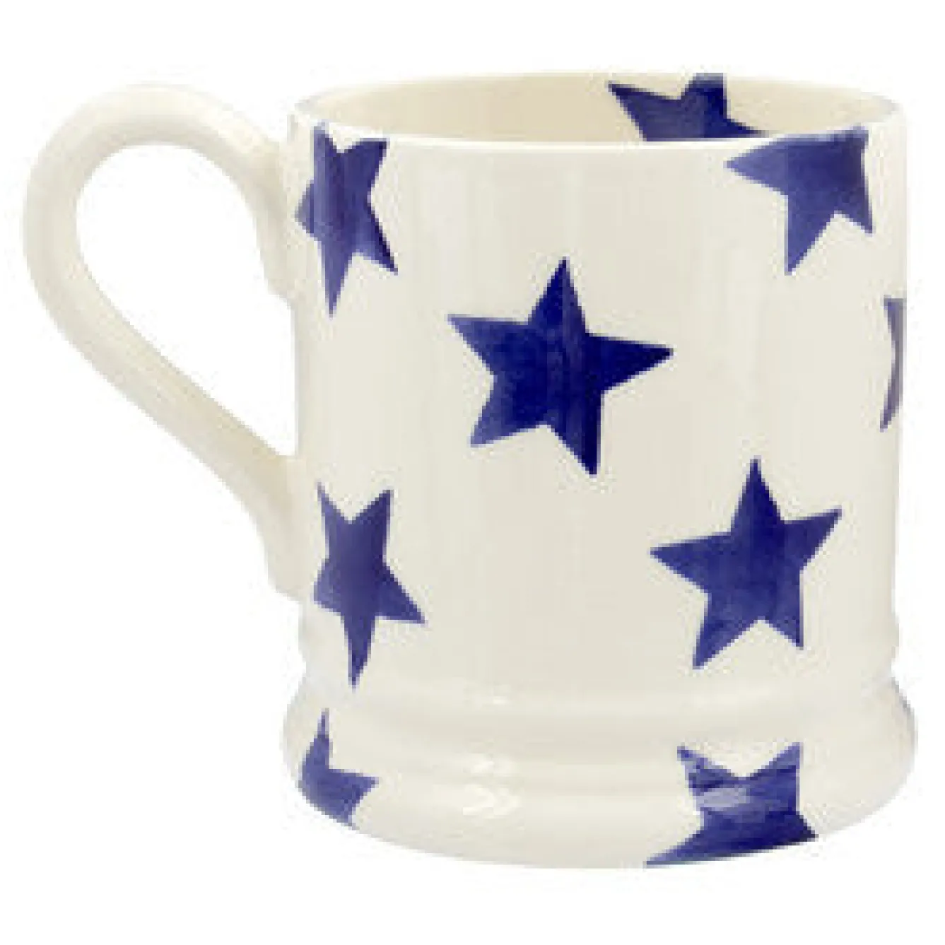 Emma Bridgewater Blues-Blue Star 1/2 Pint Mug