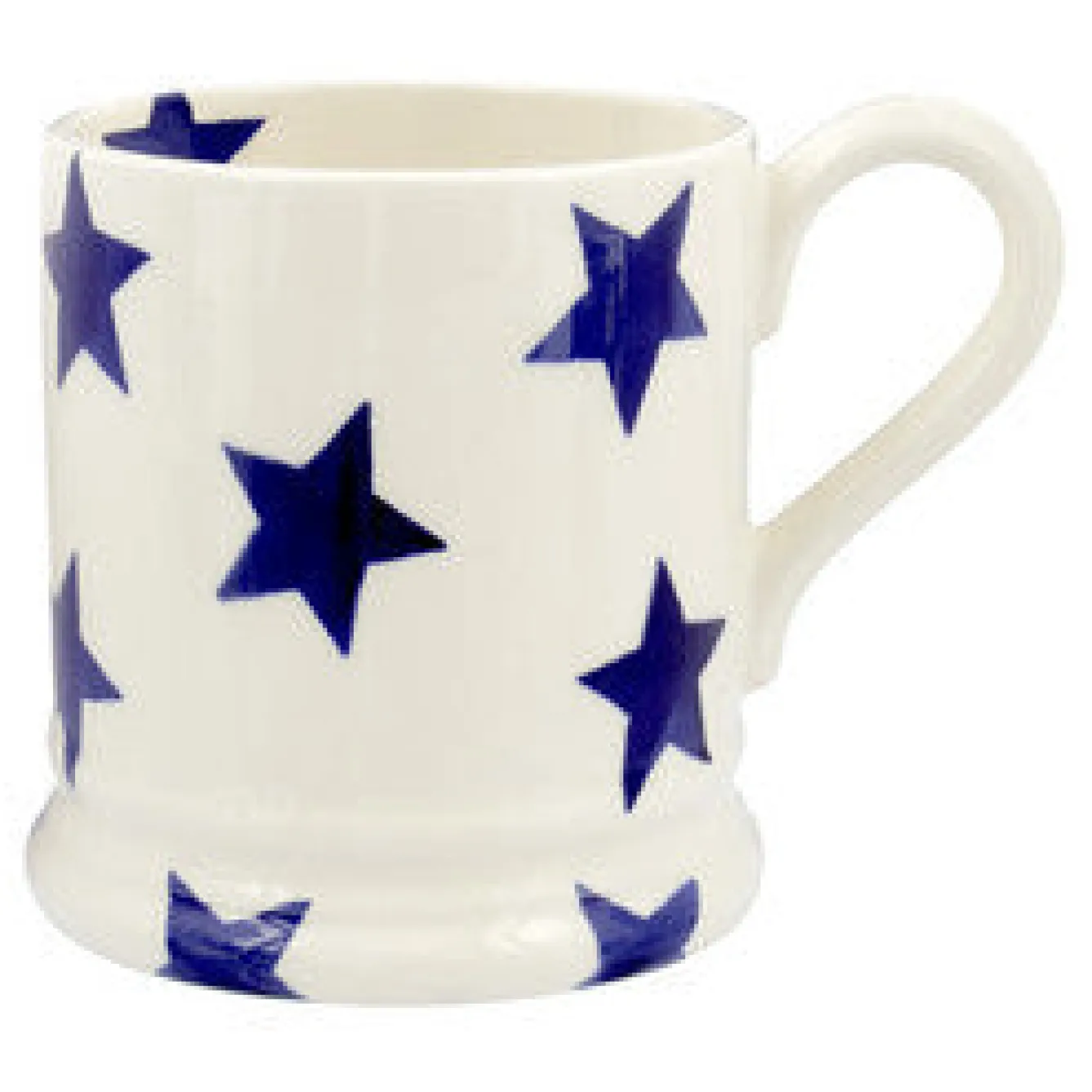 Emma Bridgewater Blues-Blue Star 1/2 Pint Mug